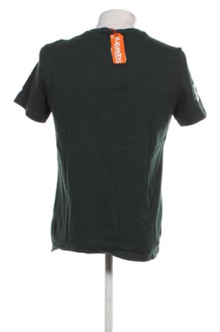 Męski T-shirt Superdry, Rozmiar XL, Kolor Zielony, Cena 106,62 zł