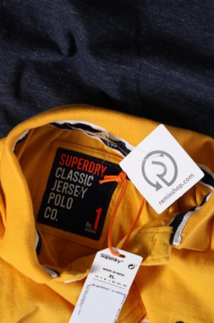 Męski T-shirt Superdry, Rozmiar XL, Kolor Żółty, Cena 106,62 zł
