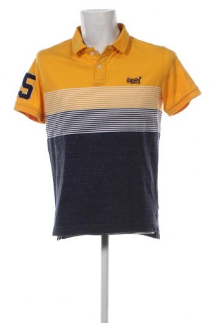 Мъжка тениска Superdry, Размер XL, Цвят Жълт, Цена 40,00 лв.