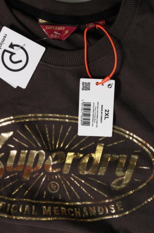Tricou de bărbați Superdry, Mărime XXL, Culoare Maro, Preț 123,69 Lei
