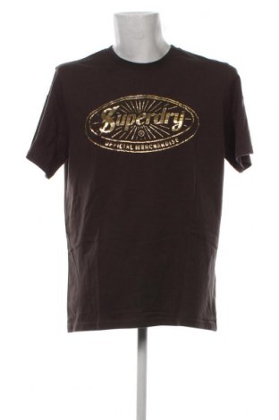 Herren T-Shirt Superdry, Größe XXL, Farbe Braun, Preis 18,15 €