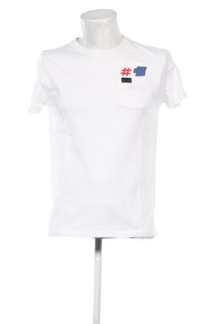 Мъжка тениска Superdry, Размер M, Цвят Бял, Цена 34,40 лв.