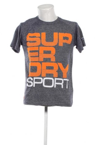 Herren T-Shirt Superdry, Größe M, Farbe Blau, Preis 19,38 €