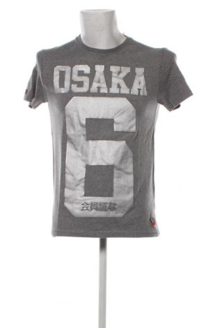 Herren T-Shirt Superdry, Größe M, Farbe Grau, Preis 19,38 €