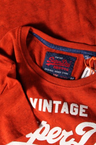 Herren T-Shirt Superdry, Größe M, Farbe Orange, Preis 20,62 €