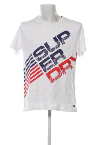 Herren T-Shirt Superdry, Größe XXL, Farbe Weiß, Preis 19,59 €