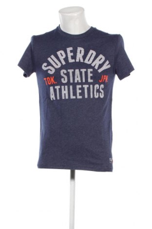 Herren T-Shirt Superdry, Größe M, Farbe Blau, Preis 19,38 €