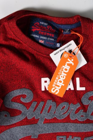 Herren T-Shirt Superdry, Größe S, Farbe Rot, Preis 20,62 €