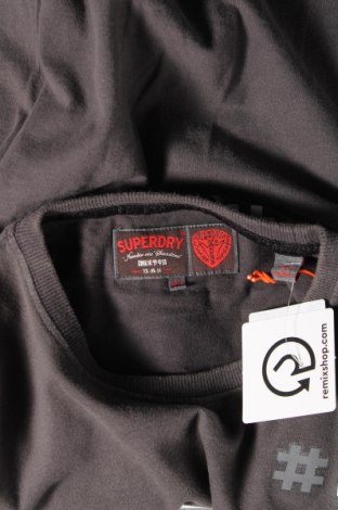 Herren T-Shirt Superdry, Größe M, Farbe Grau, Preis € 20,62