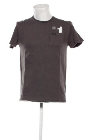 Ανδρικό t-shirt Superdry, Μέγεθος M, Χρώμα Γκρί, Τιμή 20,00 €
