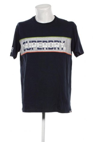 Pánske tričko  Superdry, Veľkosť XL, Farba Modrá, Cena  20,62 €