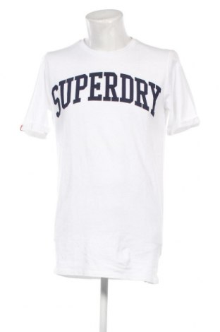 Tricou de bărbați Superdry, Mărime L, Culoare Alb, Preț 131,58 Lei