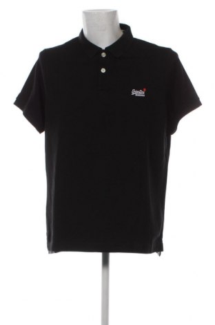 Ανδρικό t-shirt Superdry, Μέγεθος 3XL, Χρώμα Μαύρο, Τιμή 20,62 €