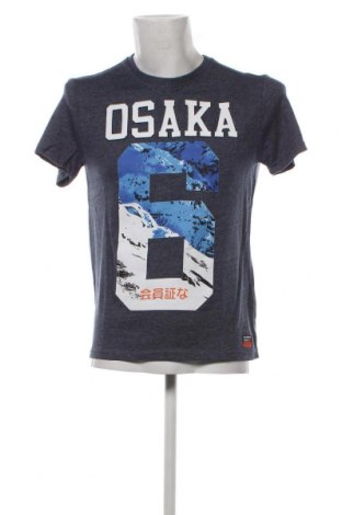 Herren T-Shirt Superdry, Größe M, Farbe Blau, Preis 20,62 €