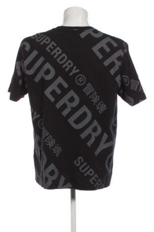 Мъжка тениска Superdry, Размер XL, Цвят Черен, Цена 40,00 лв.