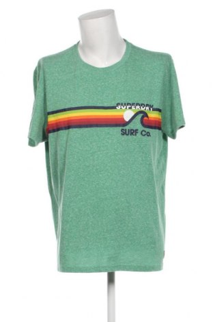 Pánské tričko  Superdry, Velikost 3XL, Barva Zelená, Cena  580,00 Kč