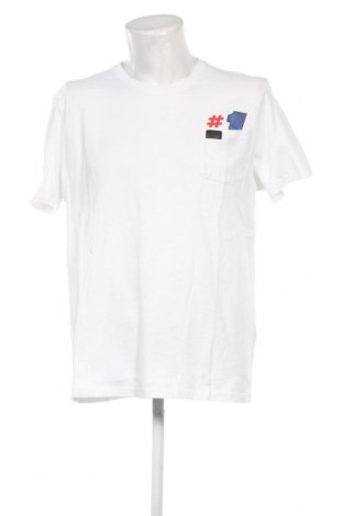 Ανδρικό t-shirt Superdry, Μέγεθος 3XL, Χρώμα Λευκό, Τιμή 20,62 €