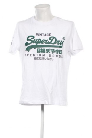 Pánske tričko  Superdry, Veľkosť 3XL, Farba Biela, Cena  20,62 €