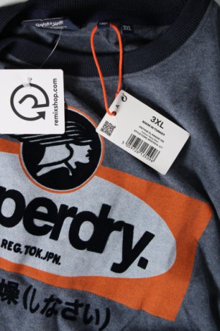 Ανδρικό t-shirt Superdry, Μέγεθος 3XL, Χρώμα Μπλέ, Τιμή 20,62 €
