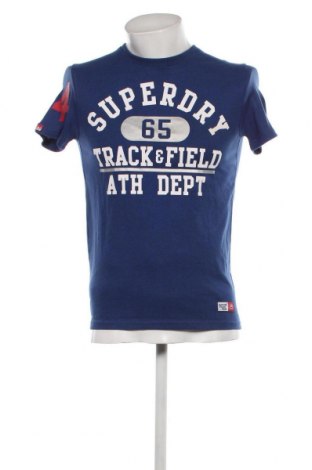 Мъжка тениска Superdry, Размер S, Цвят Син, Цена 24,00 лв.