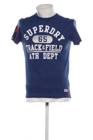 Herren T-Shirt Superdry, Größe M, Farbe Blau, Preis 19,59 €