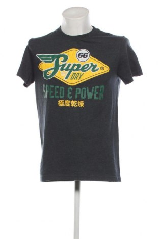 Herren T-Shirt Superdry, Größe L, Farbe Grau, Preis 20,62 €