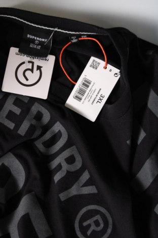 Herren T-Shirt Superdry, Größe 3XL, Farbe Schwarz, Preis 20,62 €