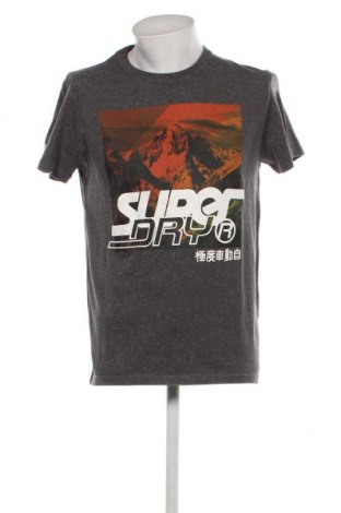 Tricou de bărbați Superdry, Mărime XL, Culoare Gri, Preț 131,58 Lei