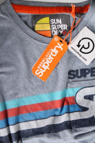 Tricou de bărbați Superdry, Mărime S, Culoare Gri, Preț 131,58 Lei
