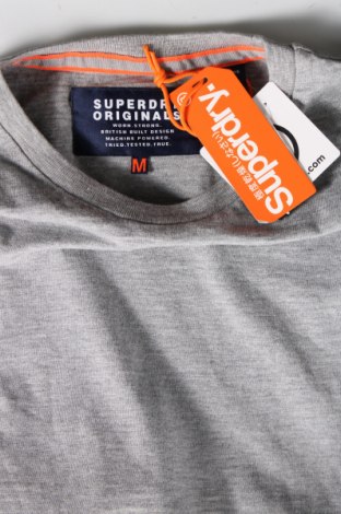 Tricou de bărbați Superdry, Mărime M, Culoare Gri, Preț 123,69 Lei
