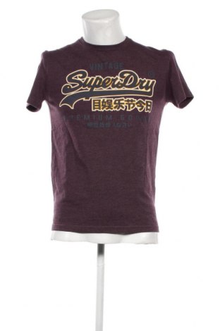 Ανδρικό t-shirt Superdry, Μέγεθος S, Χρώμα Βιολετί, Τιμή 12,37 €