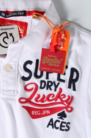 Pánske tričko  Superdry, Veľkosť S, Farba Biela, Cena  20,62 €