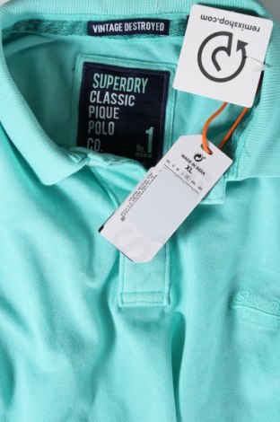Pánske tričko  Superdry, Veľkosť XL, Farba Modrá, Cena  20,62 €