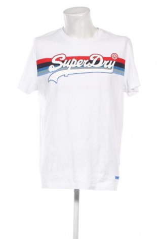 Pánske tričko  Superdry, Veľkosť XXL, Farba Biela, Cena  20,62 €
