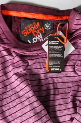 Ανδρικό t-shirt Superdry, Μέγεθος XL, Χρώμα Βιολετί, Τιμή 20,62 €