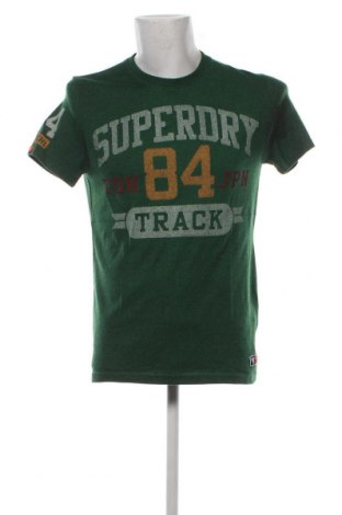 Herren T-Shirt Superdry, Größe M, Farbe Grün, Preis 20,62 €