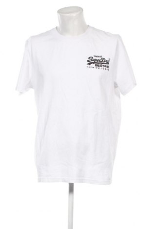 Herren T-Shirt Superdry, Größe XXL, Farbe Weiß, Preis 12,37 €