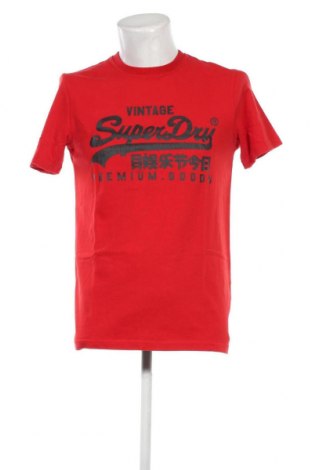 Tricou de bărbați Superdry, Mărime S, Culoare Roșu, Preț 78,95 Lei