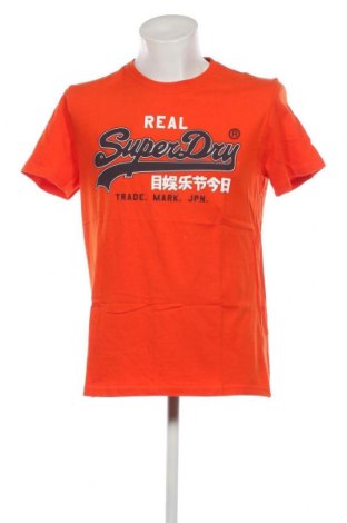 Мъжка тениска Superdry, Размер XL, Цвят Оранжев, Цена 38,80 лв.
