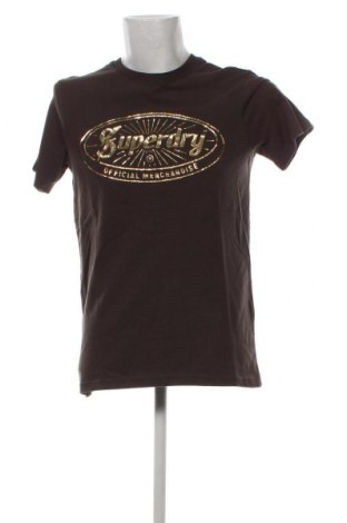 Ανδρικό t-shirt Superdry, Μέγεθος S, Χρώμα Καφέ, Τιμή 13,61 €