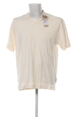 Ανδρικό t-shirt Tom Tailor, Μέγεθος L, Χρώμα Εκρού, Τιμή 15,98 €