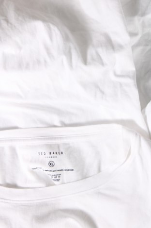 Herren T-Shirt Ted Baker, Größe XL, Farbe Weiß, Preis € 33,40