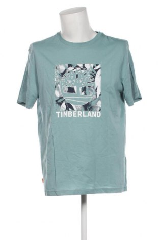 Herren T-Shirt Timberland, Größe L, Farbe Blau, Preis 37,11 €
