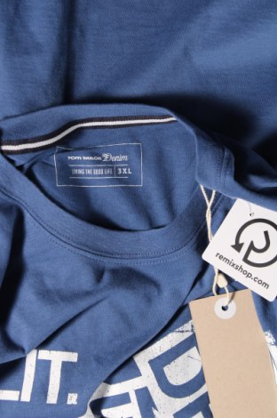 Pánske tričko  Tom Tailor, Veľkosť 3XL, Farba Modrá, Cena  15,98 €