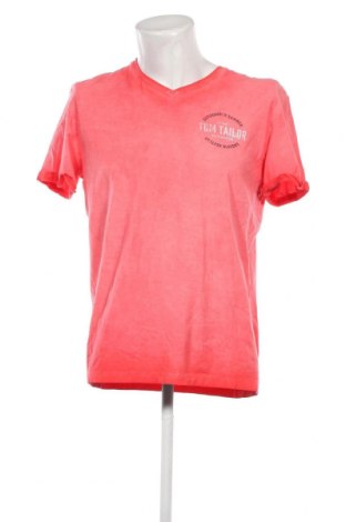 Ανδρικό t-shirt Tom Tailor, Μέγεθος M, Χρώμα Κόκκινο, Τιμή 9,59 €