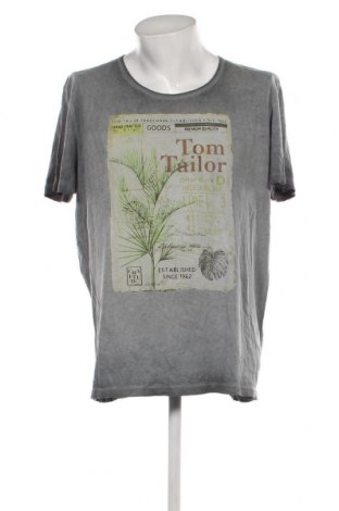 Мъжка тениска Tom Tailor, Размер XL, Цвят Сив, Цена 8,40 лв.