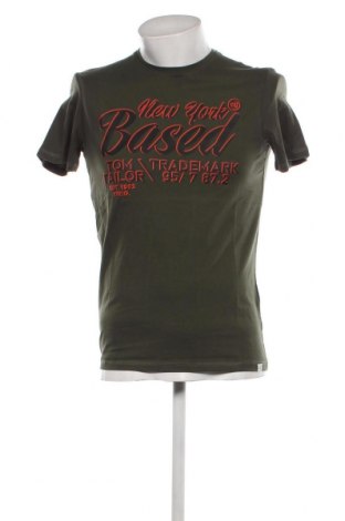 Ανδρικό t-shirt Tom Tailor, Μέγεθος S, Χρώμα Πράσινο, Τιμή 8,79 €