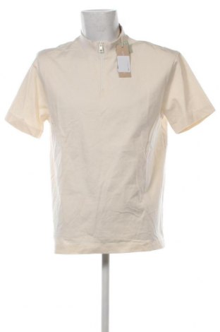 Ανδρικό t-shirt Tom Tailor, Μέγεθος L, Χρώμα Εκρού, Τιμή 9,59 €