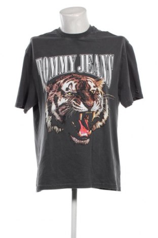 Ανδρικό t-shirt Tommy Jeans, Μέγεθος M, Χρώμα Γκρί, Τιμή 37,11 €