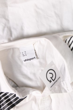 Ανδρικό t-shirt Uhlsport, Μέγεθος L, Χρώμα Λευκό, Τιμή 9,90 €